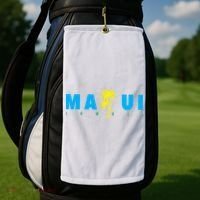 Maui Beach Hawaii Souvenir Golf Towel thumb 2