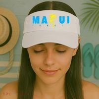Maui Beach Hawaii Souvenir Visor thumb 2
