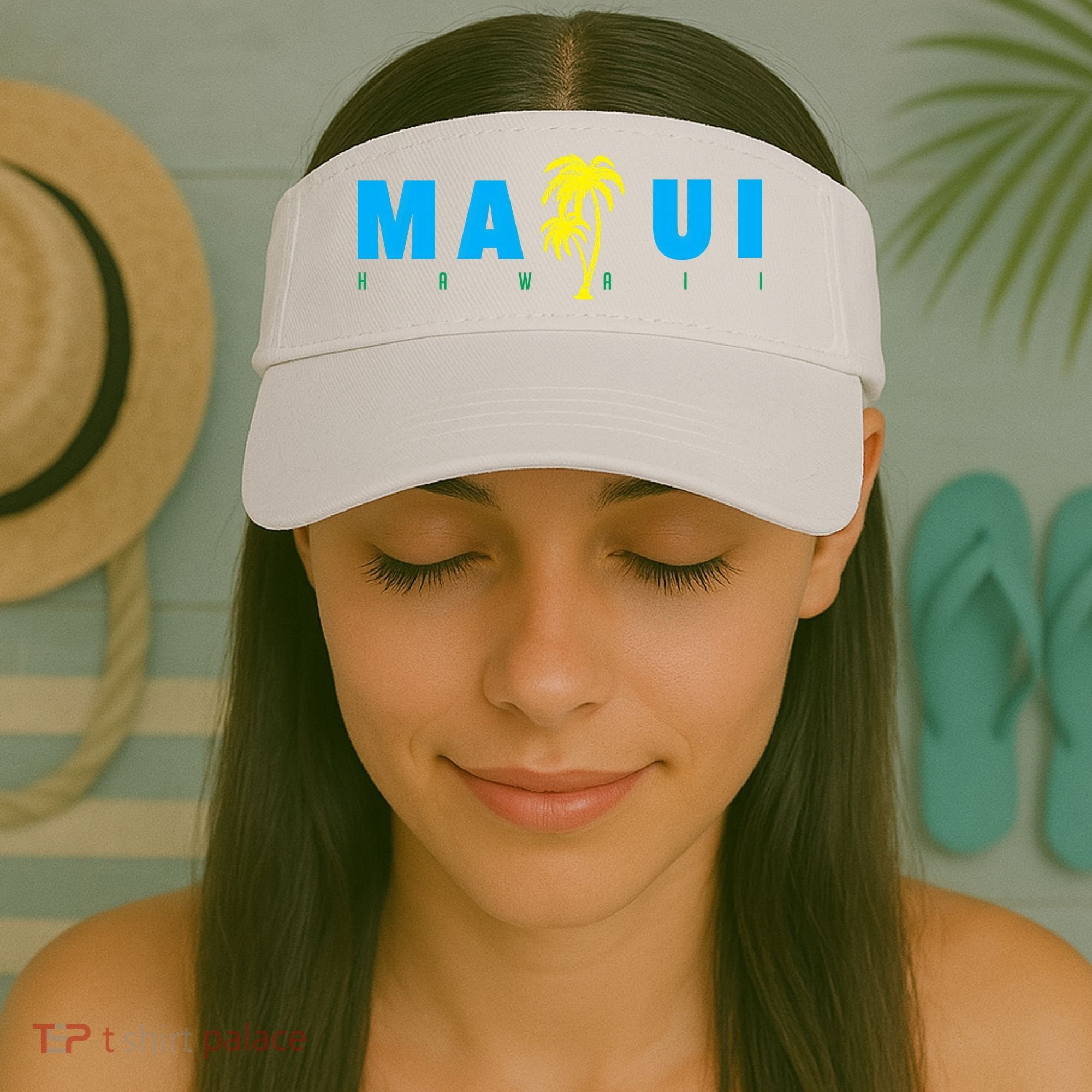 Maui Beach Hawaii Souvenir Visor