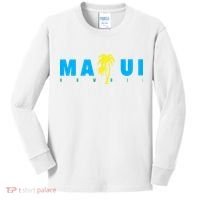 Maui Beach Hawaii Souvenir Kids Long Sleeve Shirt thumb 0