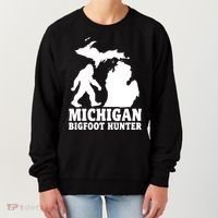 Michigan Bigfoot Hunter Women's Sweatshirt thumb 0