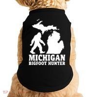 Michigan Bigfoot Hunter Doggie Tank thumb 0