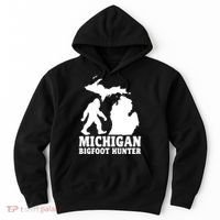 Michigan Bigfoot Hunter Hoodie thumb 0