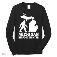 Michigan Bigfoot Hunter Long Sleeve Shirt thumb 0