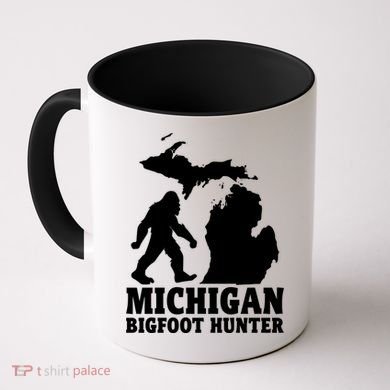 Michigan Bigfoot Hunter Coffee Mug