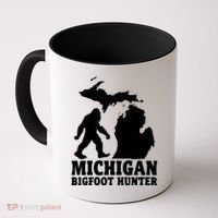 Michigan Bigfoot Hunter Coffee Mug thumb 0