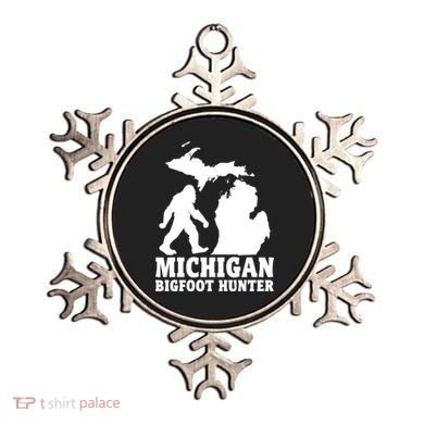 Michigan Bigfoot Hunter Ornament