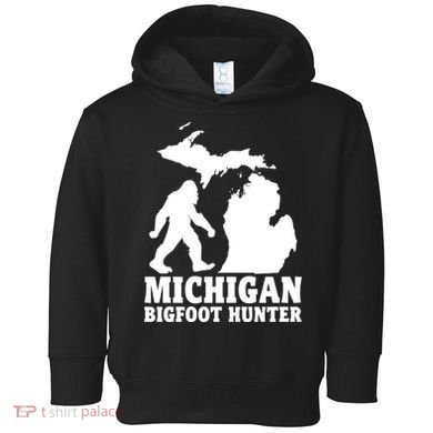 Michigan Bigfoot Hunter Toddler Hoodie