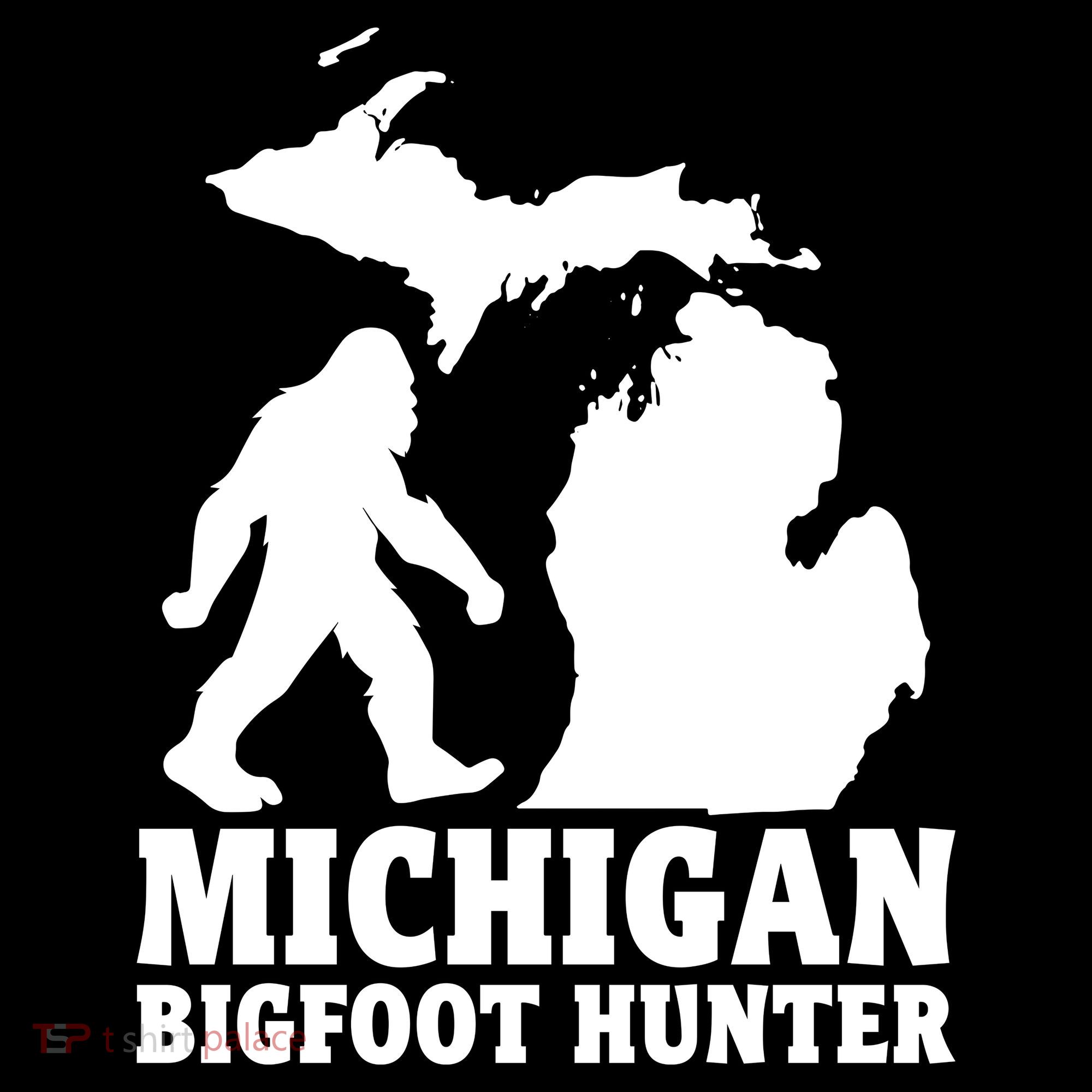 Michigan Bigfoot Hunter Toddler Hoodie