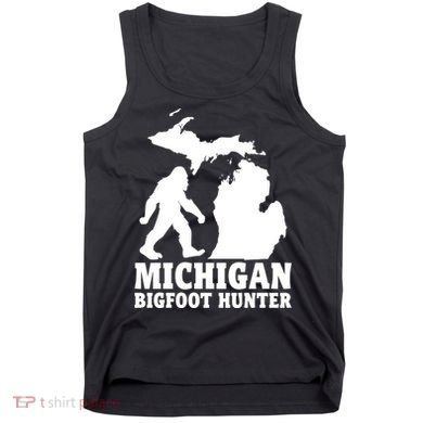 Michigan Bigfoot Hunter Tank Top
