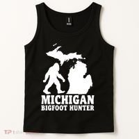 Michigan Bigfoot Hunter Tank Top thumb 2