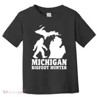 Michigan Bigfoot Hunter Toddler T-Shirt thumb 0