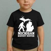 Michigan Bigfoot Hunter Toddler T-Shirt thumb 2