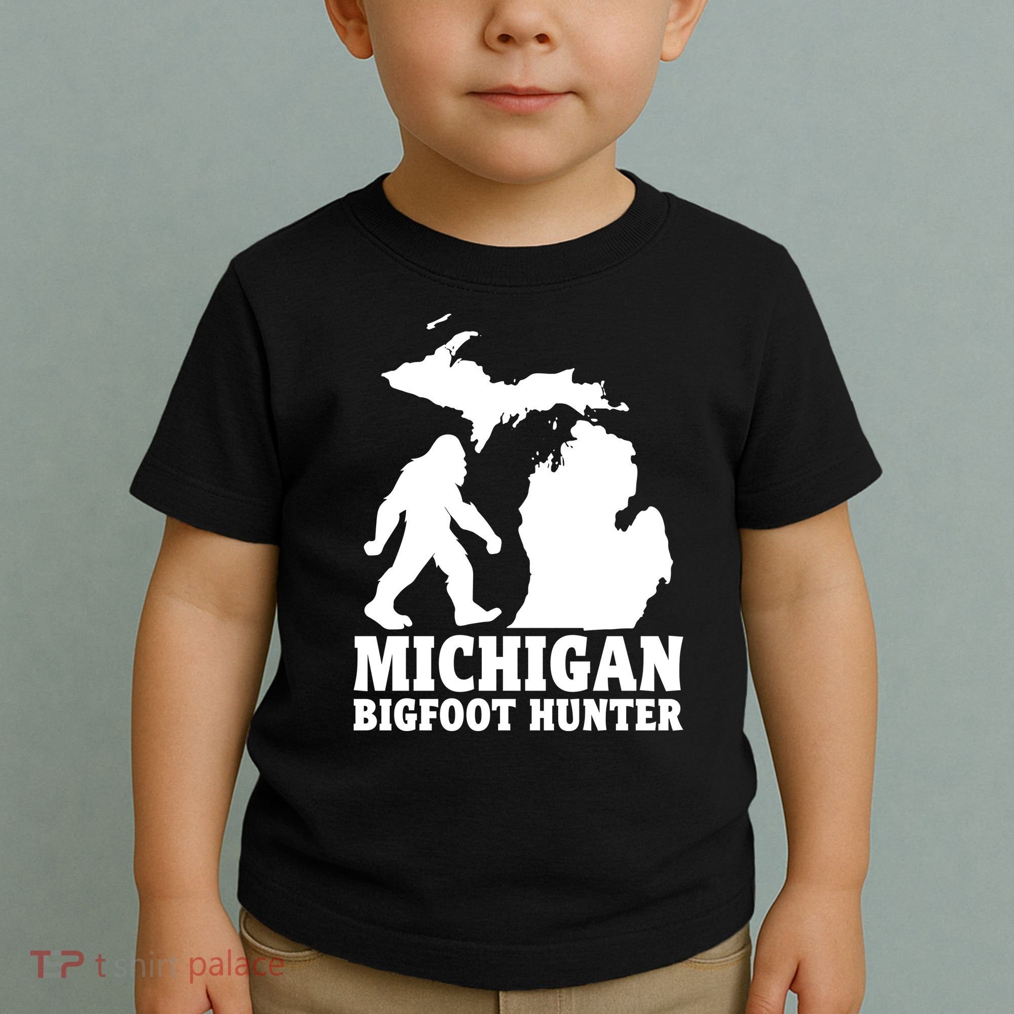 Michigan Bigfoot Hunter Toddler T-Shirt
