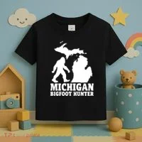 Michigan Bigfoot Hunter Toddler T-Shirt thumb 3