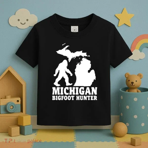 Michigan Bigfoot Hunter Toddler T-Shirt