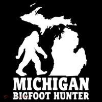 Michigan Bigfoot Hunter Women's Long Sleeve Shirt thumb 2