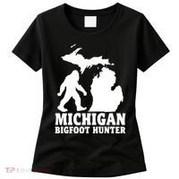 Michigan Bigfoot Hunter Women's T-Shirt thumb 0