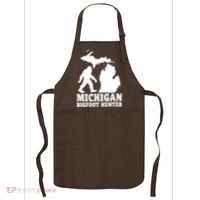 Michigan Bigfoot Hunter Apron thumb 0