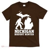 Michigan Bigfoot Hunter T-Shirt thumb 0