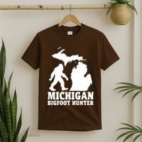 Michigan Bigfoot Hunter T-Shirt thumb 2