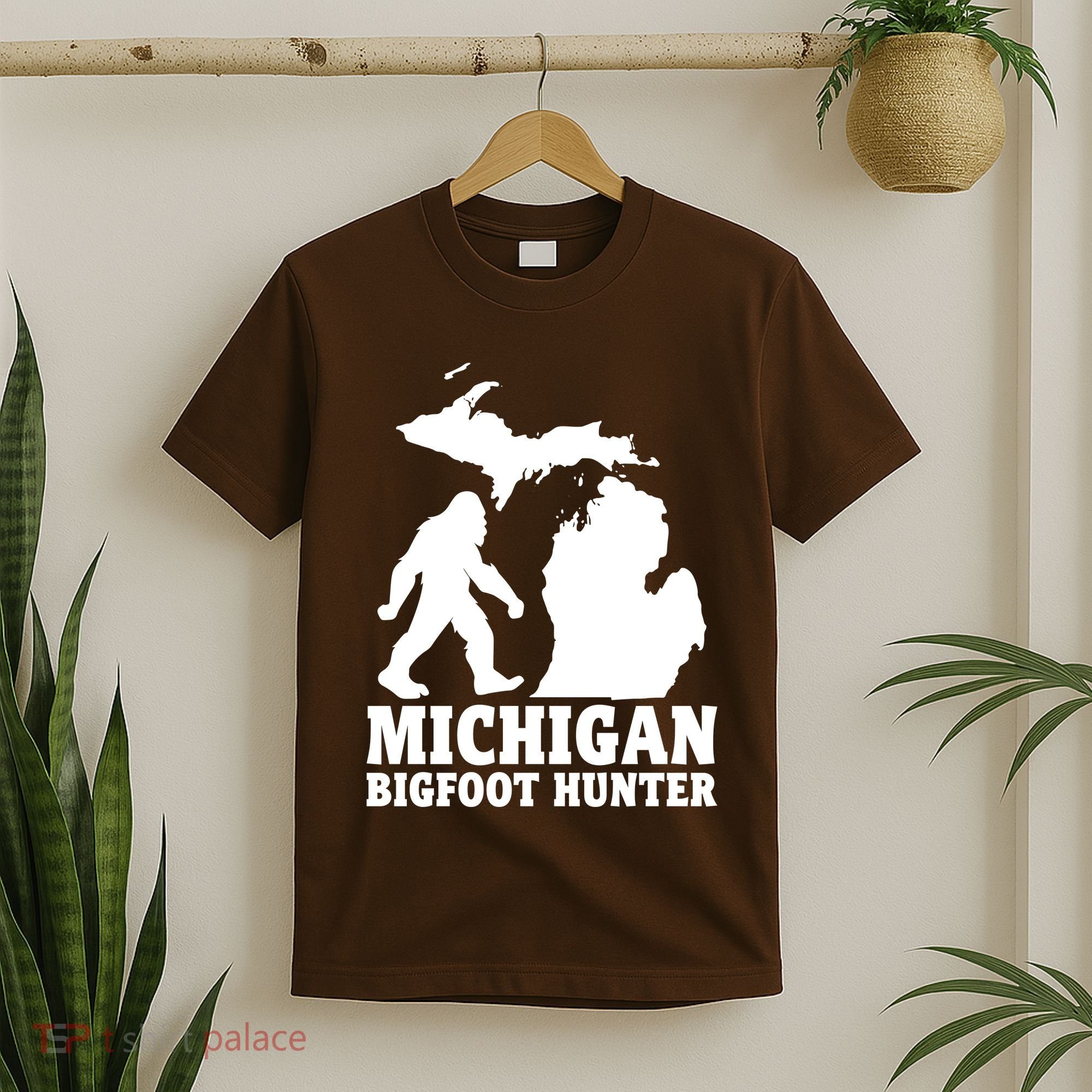 Michigan Bigfoot Hunter T-Shirt