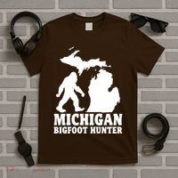 Michigan Bigfoot Hunter T-Shirt thumb 5