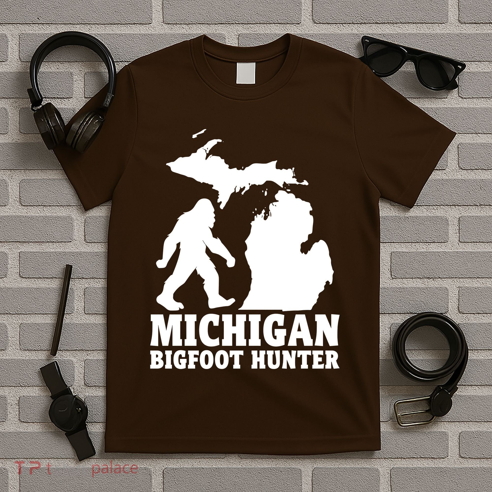 Michigan Bigfoot Hunter T-Shirt