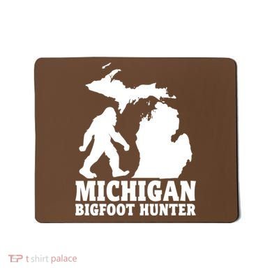 Michigan Bigfoot Hunter Mousepad