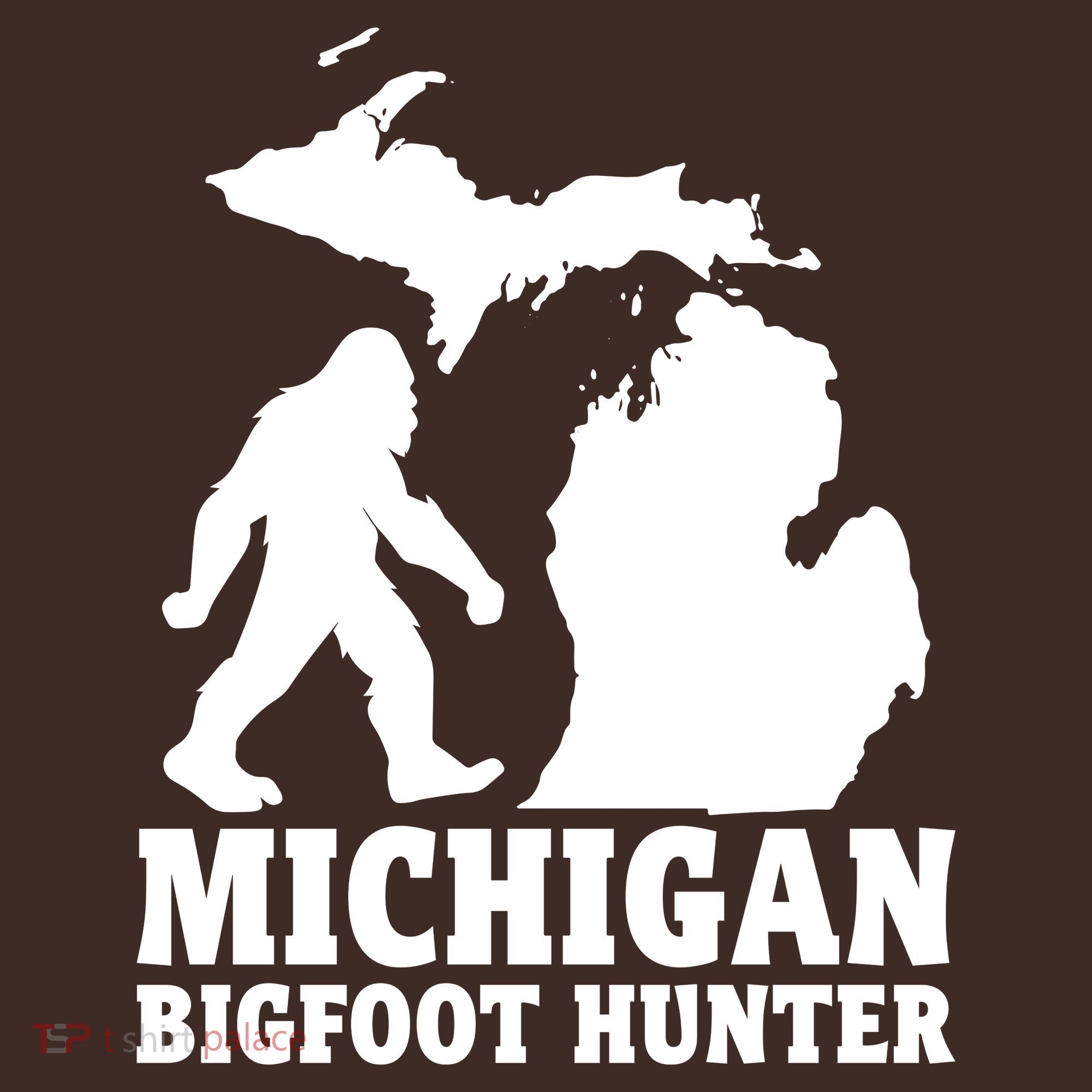 Michigan Bigfoot Hunter Baby Bodysuit