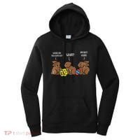 My Butt Hurts Funny Bitten Chocolate Bunny Easter Women's Hoodie thumb 0
