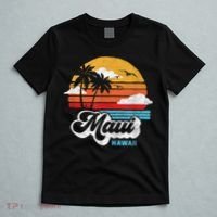 Maui Beach Hawaii Vintage Surf T-Shirt thumb 5