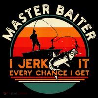 Master Baiter I’m Always Jerking My Rod For A Fishing Lovers Coffee Mug thumb 5