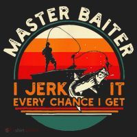 Master Baiter I’m Always Jerking My Rod For A Fishing Lovers Beanie thumb 2