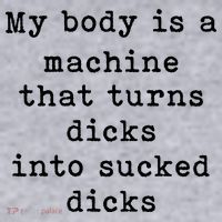 My Body Is A Machine That Turns Dicks Into Sucked Dicks Women's Sweatshirt thumb 2