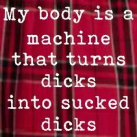 My Body Is A Machine That Turns Dicks Into Sucked Dicks Funny Men's Flannel Plaid Pajama Pants thumb 2