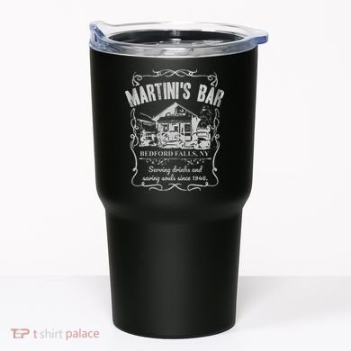 Martini's Bar It's A Wonderful Life Tumbler