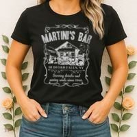 Martini's Bar It's A Wonderful Life Women's T-Shirt thumb 2