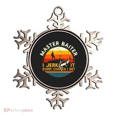Master Baiter I’m Always Jerking My Rod For A Fishing Lovers Gift Ornament
