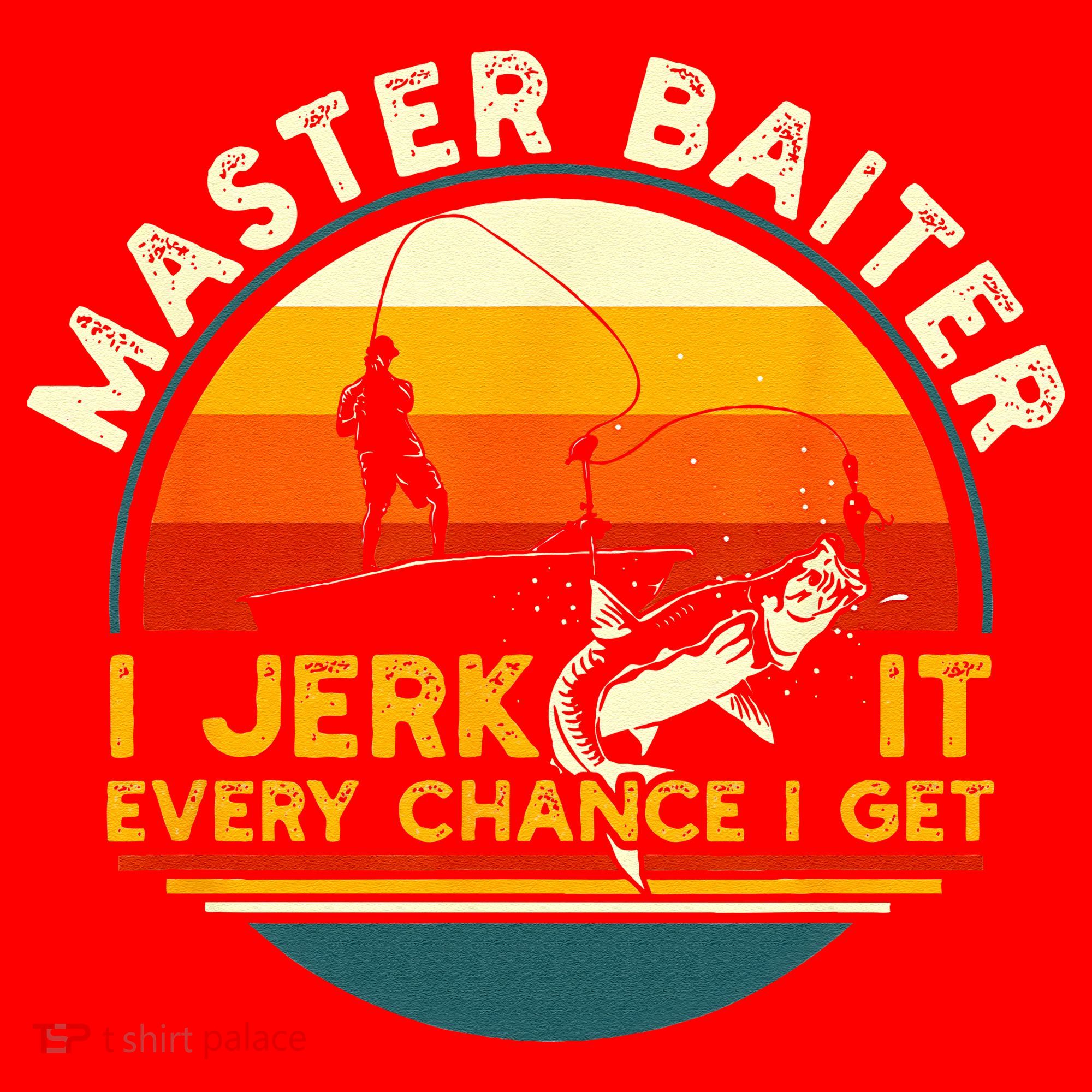 Master Baiter I’m Always Jerking My Rod For A Fishing Lovers Gift Santa Hat
