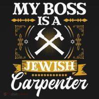 My Boss Is A Jewish Carpenter Jew Hebrew Judaism Israelite Women's Tank Top thumb 5