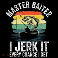 Master Baiter I Jerk It Every Chance I Get Women's Hoodie thumb 2