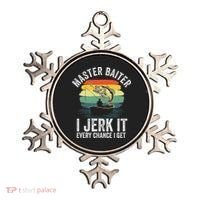 Master Baiter I Jerk It Every Chance I Get Ornament thumb 0
