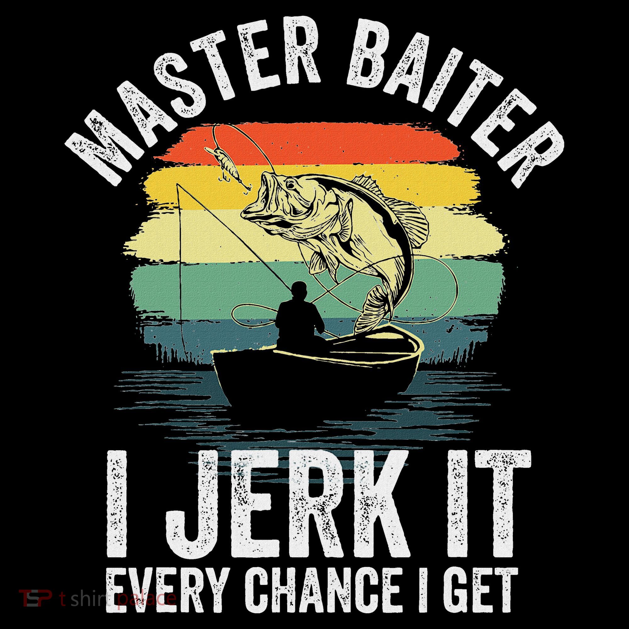 Master Baiter I Jerk It Every Chance I Get Ornament