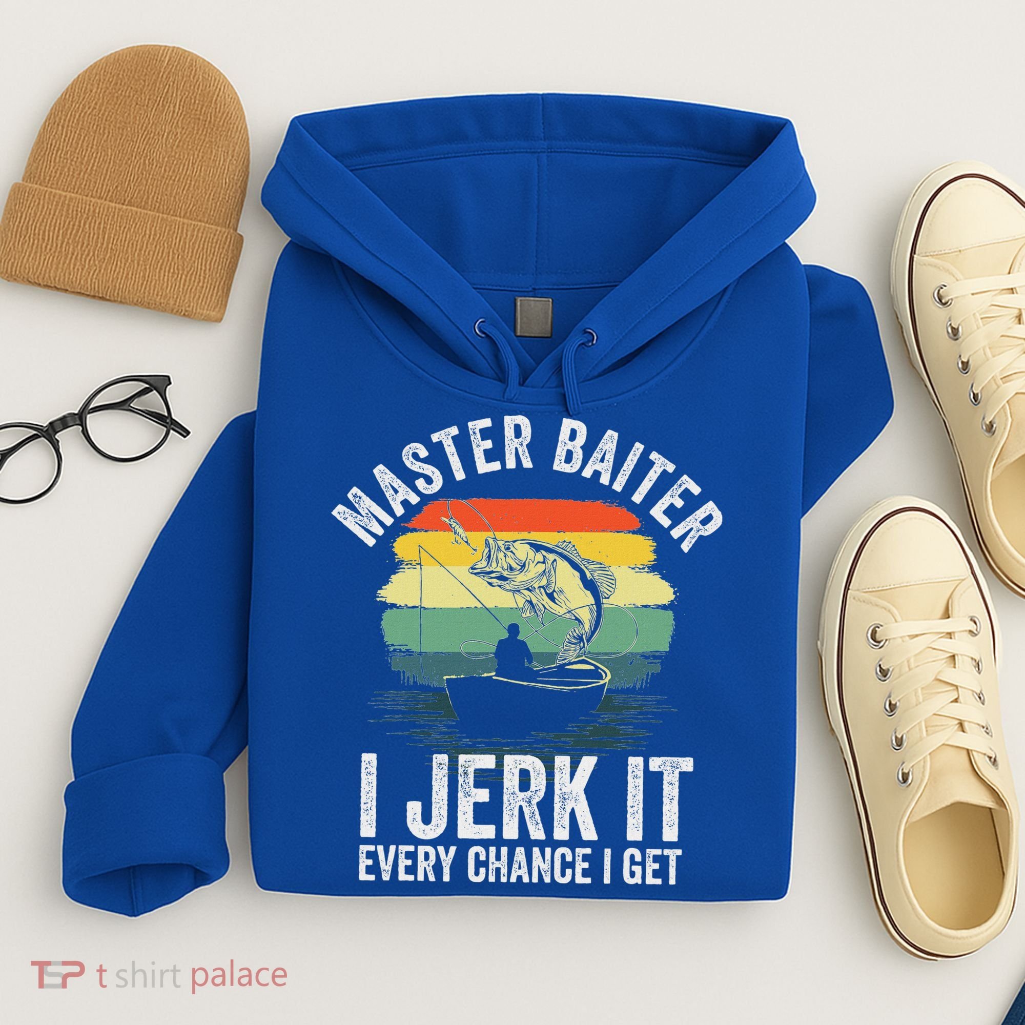 Master Baiter I Jerk It Every Chance I Get Hoodie