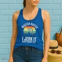 Master Baiter I Jerk It Every Chance I Get Women's Tank Top thumb 2