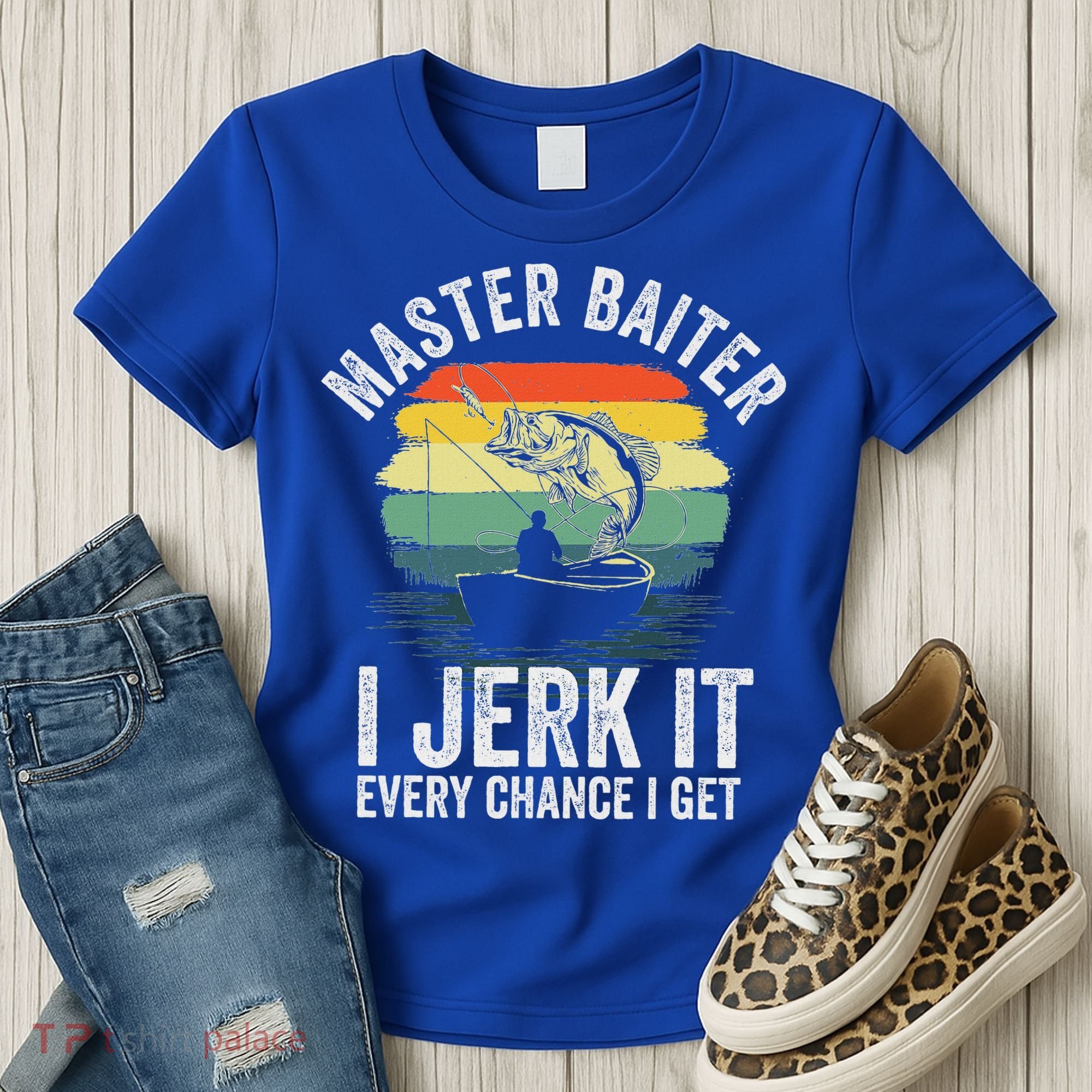Master Baiter I Jerk It Every Chance I Get Women's T-Shirt