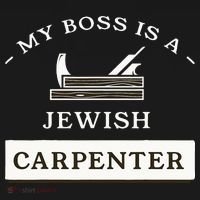 My Boss Is A Jewish Carpenter Mousepad thumb 1
