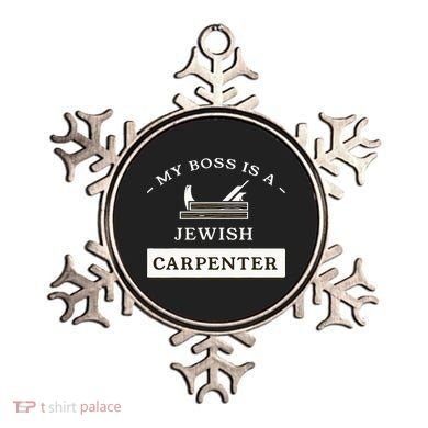 My Boss Is A Jewish Carpenter Ornament