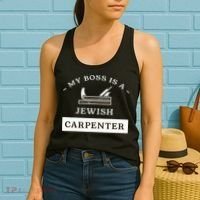 My Boss Is A Jewish Carpenter Women's Tank Top thumb 2